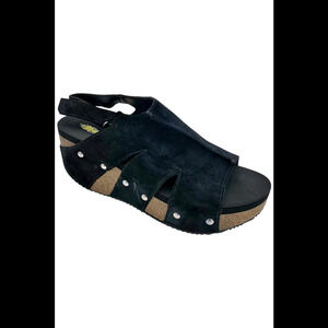 Volatile Women's Montpelier Wedge Sandal Black - Medium